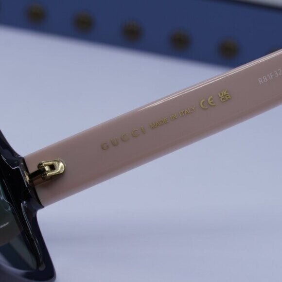 Gucci GG1337S 008 Square Sunglasses - Black Pink\\Grey main image 2